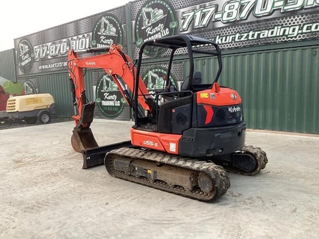 Image of Kubota U55-5 equipment image 1