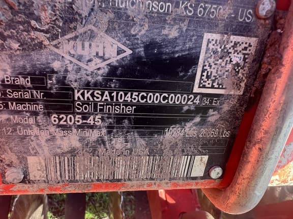 Image of Kuhn Krause 6205-45 equipment image 4