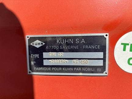 Image of Kuhn TBE22 equipment image 4