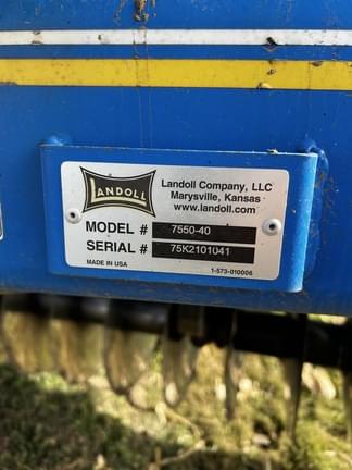 Image of Landoll 7550-40 equipment image 1
