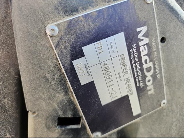 Image of MacDon FD140 equipment image 1