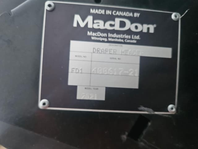 Image of MacDon FD140 equipment image 1