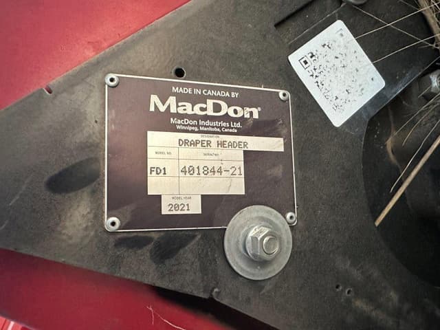Image of MacDon FD145 equipment image 1