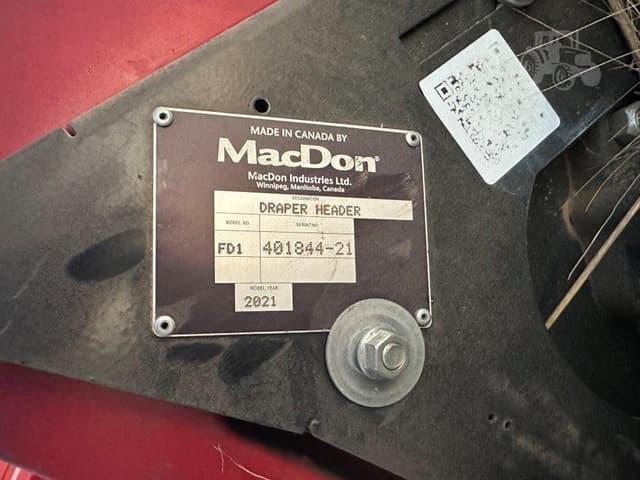 Image of MacDon FD145 equipment image 1