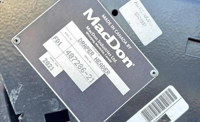 Image of MacDon FD145 equipment image 4