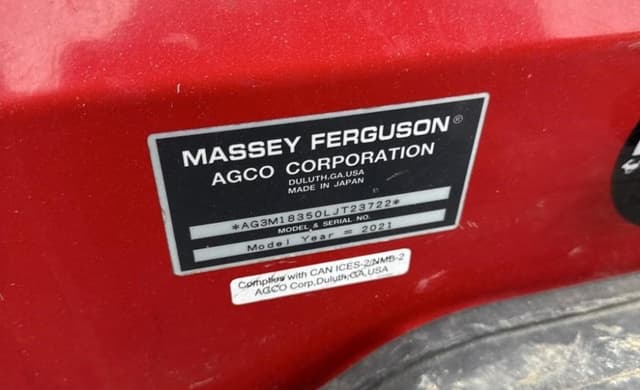 Image of Massey Ferguson 1835M equipment image 3