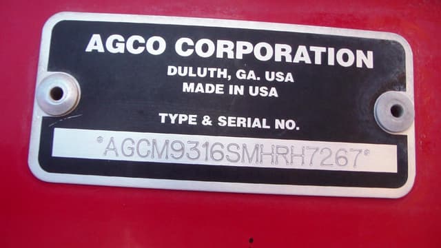 Image of Massey Ferguson 9316S equipment image 4