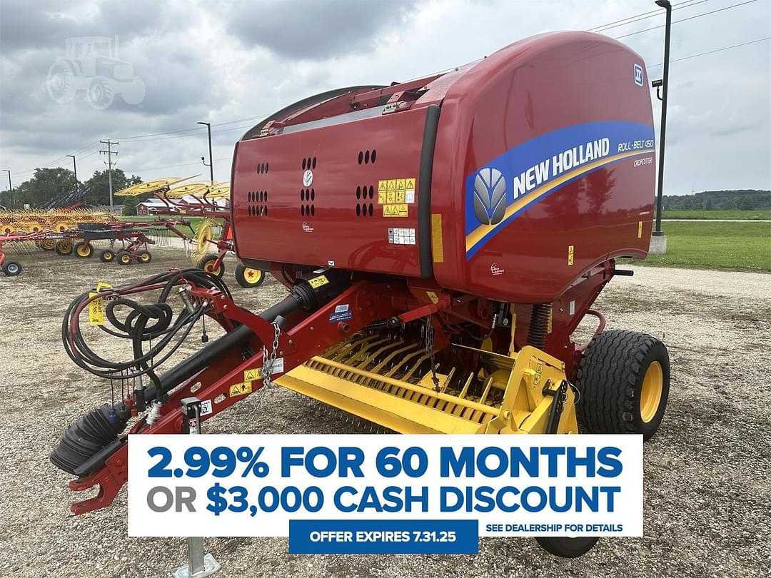 Image of New Holland RB450 CropCutter Primary image