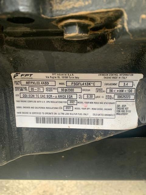 Image of New Holland Workmaster 120 equipment image 1