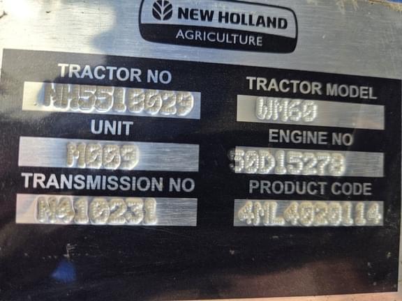 Image of New Holland Workmaster 60 equipment image 3