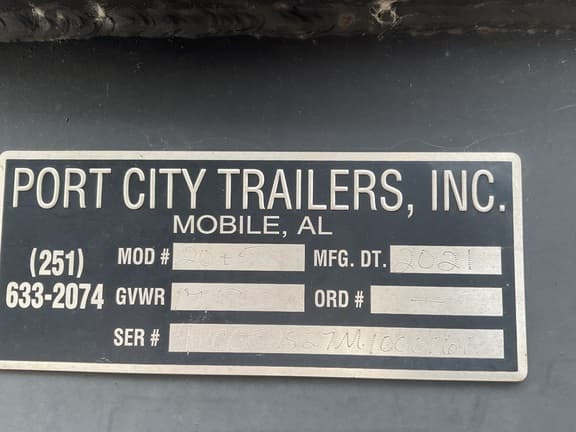 Image of Port City Trailers Undetermined equipment image 2