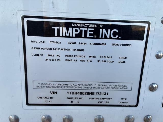 Image of Timpte Super Hopper equipment image 1
