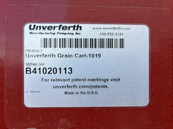 Image of Unverferth 1019 equipment image 1