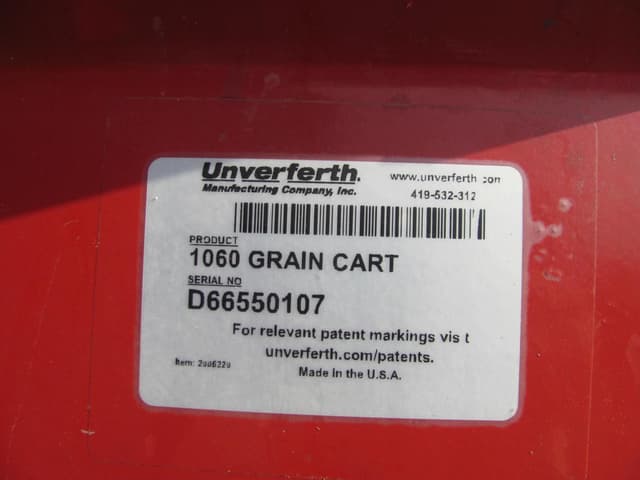 Image of Unverferth 1060 equipment image 1