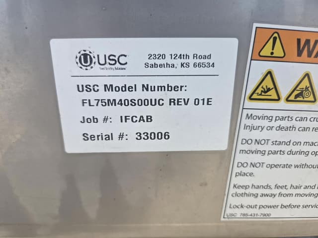 Image of USC FL7540 equipment image 1
