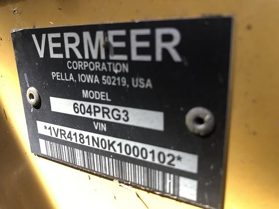 Image of Vermeer 604 Pro equipment image 2