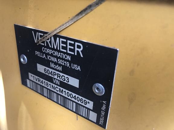 Image of Vermeer 604 Pro equipment image 1