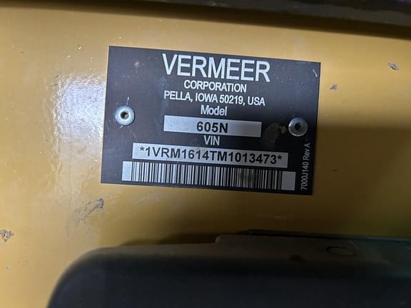 Image of Vermeer 605N Select equipment image 2