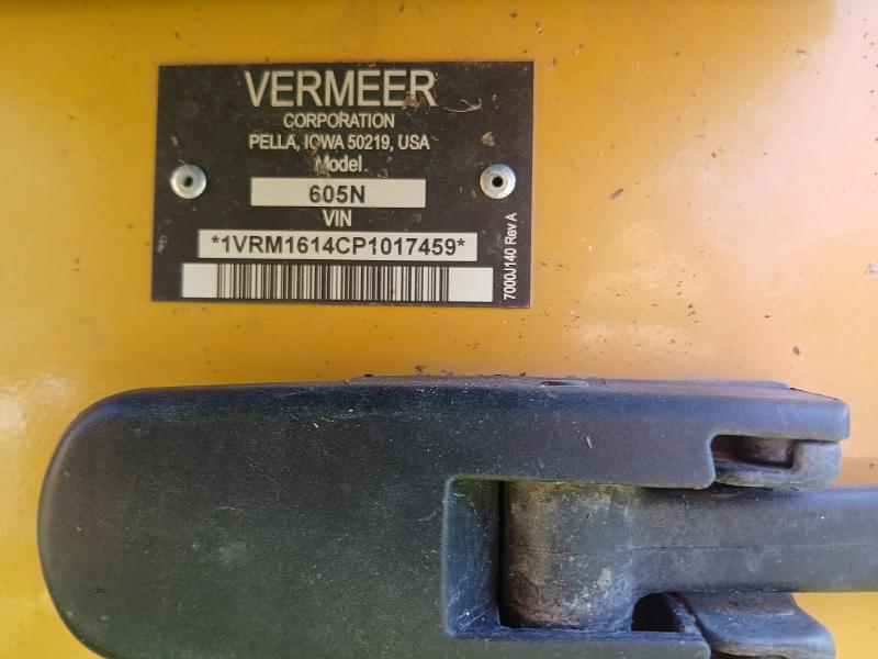 Image of Vermeer 605N Image 1