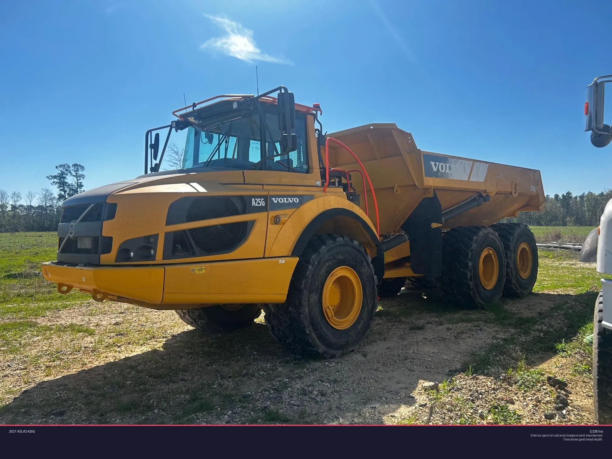 2021 Volvo A25G Equipment Image0