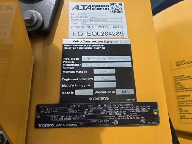 Image of Volvo L60H equipment image 4