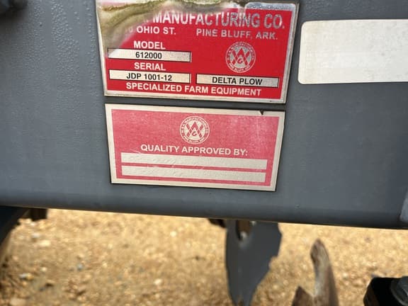 Image of W&A Delta Plow equipment image 1