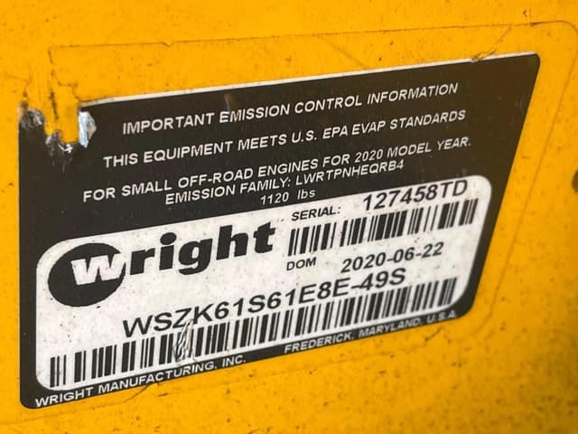 Image of Wright Stander ZK equipment image 4