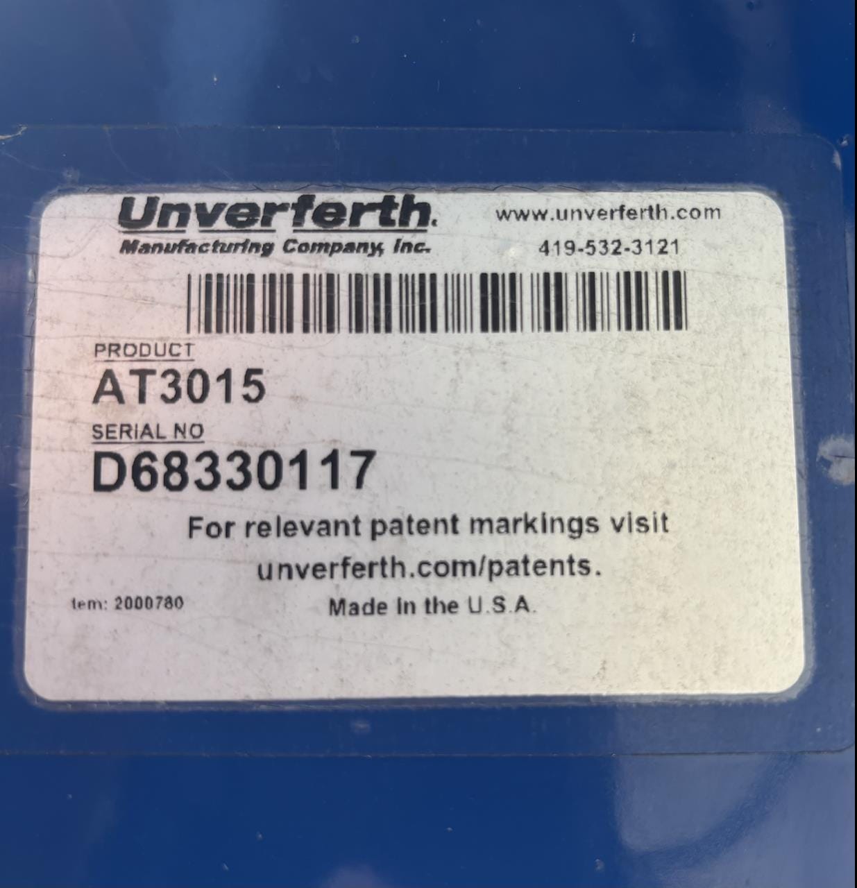 2022 Blu-Jet AT3015 Equipment Image0