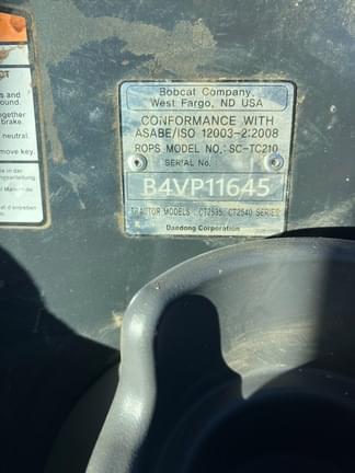 Image of Bobcat CT2535 equipment image 1