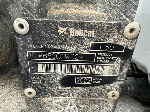 Image of Bobcat L85 equipment image 2