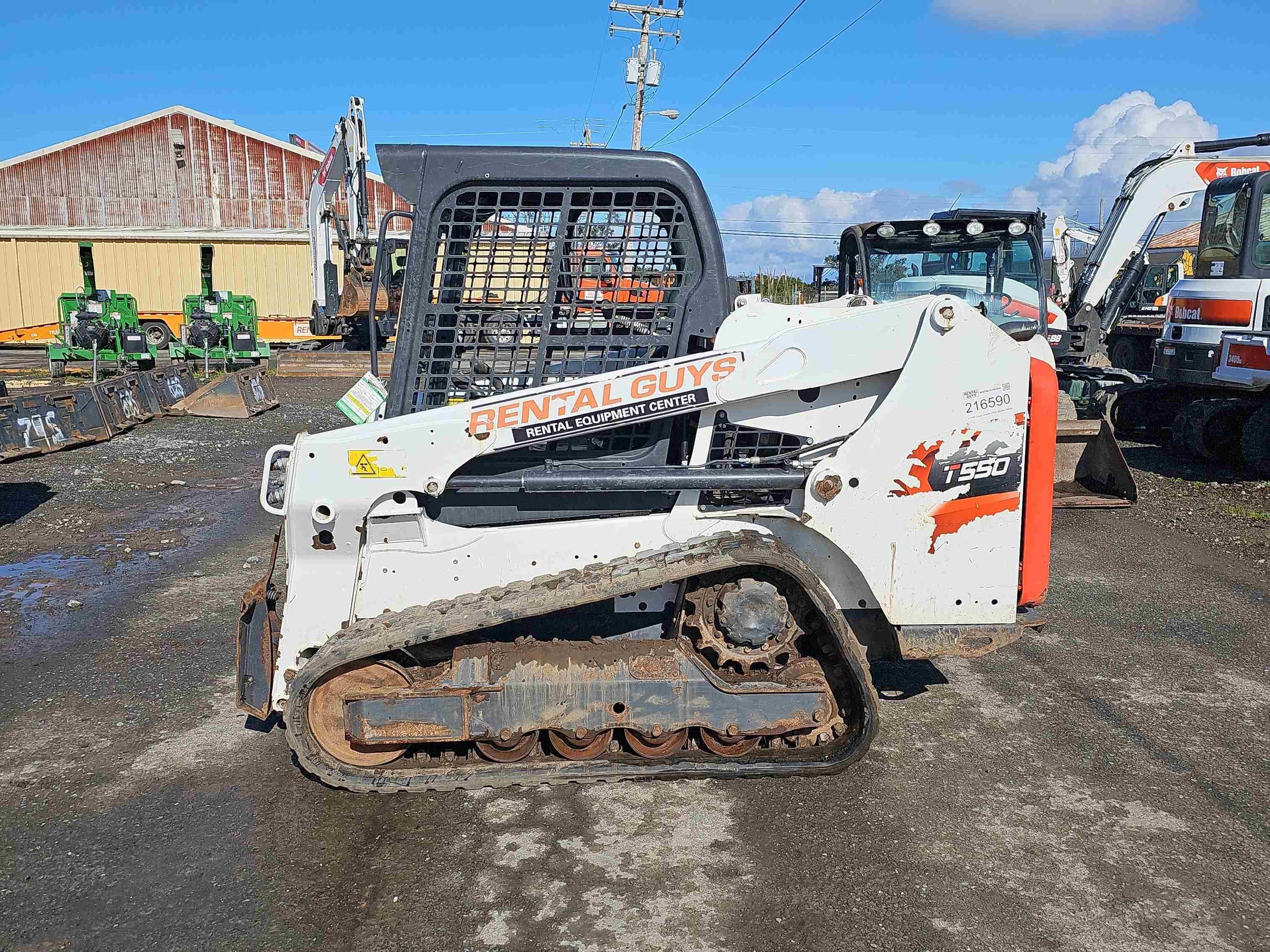 2022 Bobcat T550 Equipment Image0