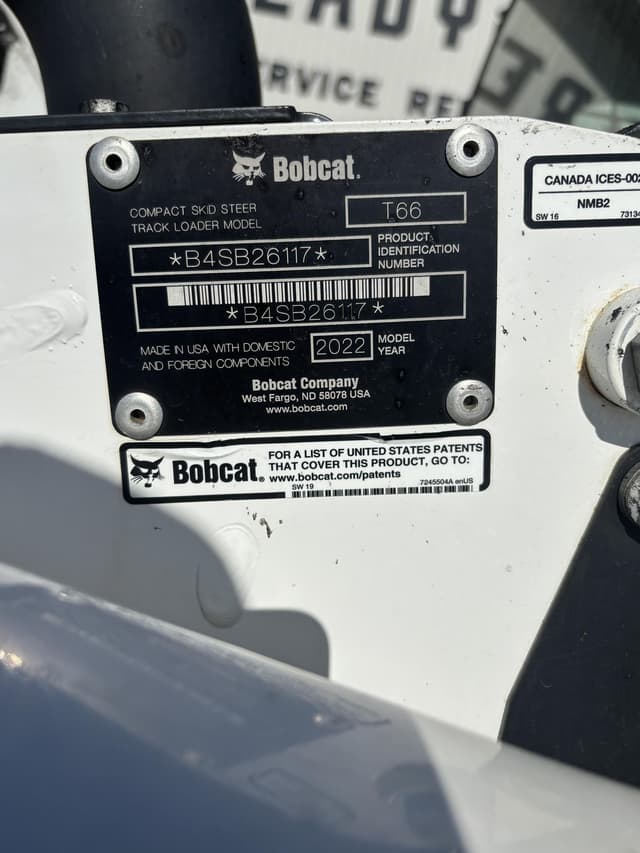 Image of Bobcat T66 equipment image 1