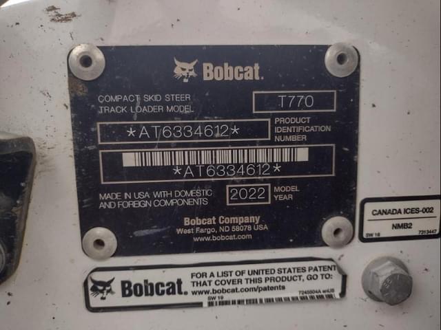 Image of Bobcat T770 equipment image 4