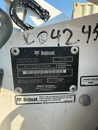 Image of Bobcat T770 equipment image 4