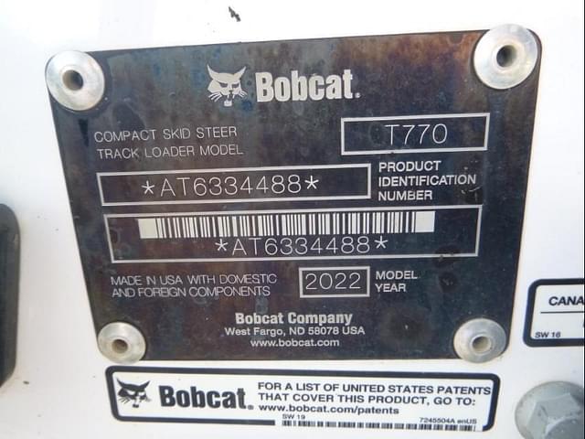 Image of Bobcat T770 equipment image 4