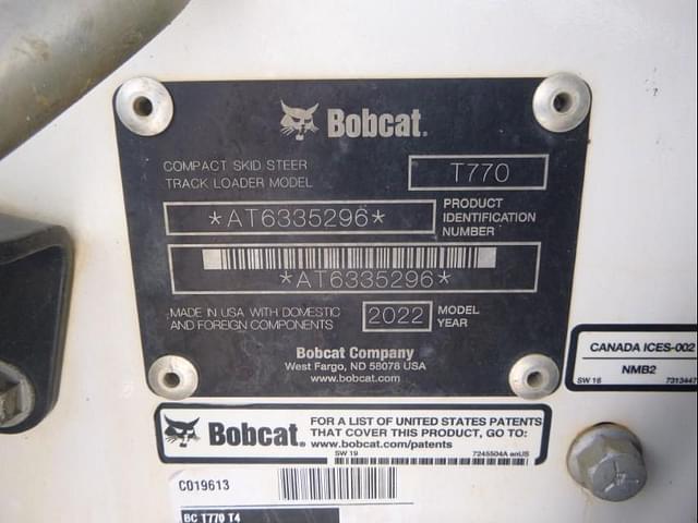 Image of Bobcat T770 equipment image 4