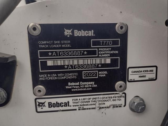 Image of Bobcat T770 equipment image 4