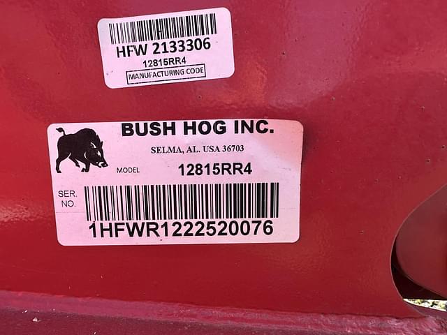 Image of Bush Hog 12815 equipment image 1