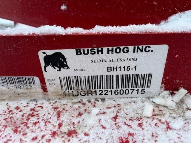 Image of Bush Hog BH115 equipment image 4