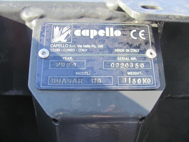 Image of Capello Quasar R8 equipment image 2