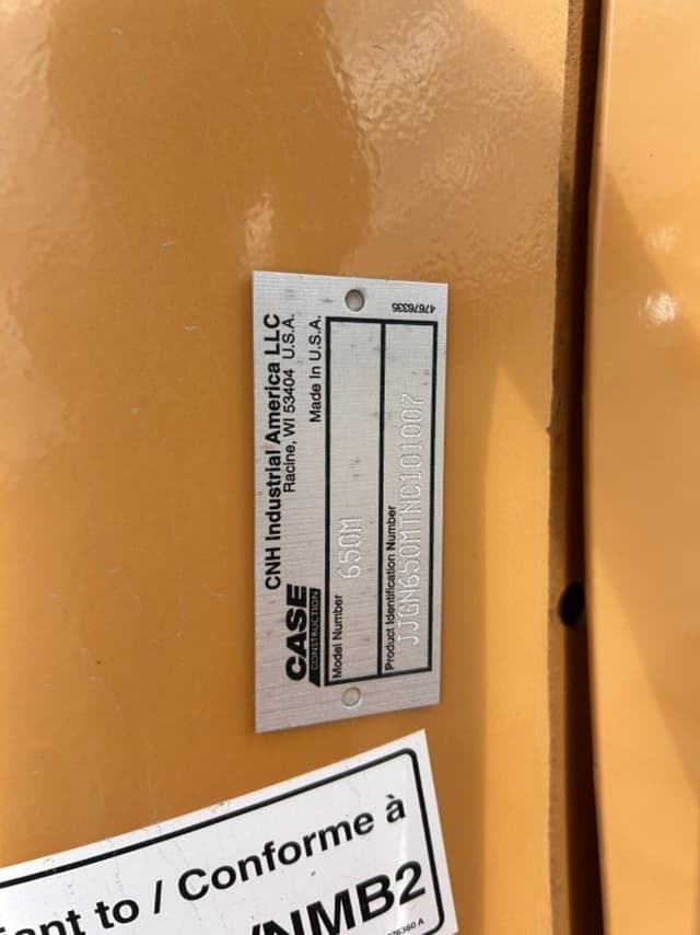 Image of Case 650M equipment image 4