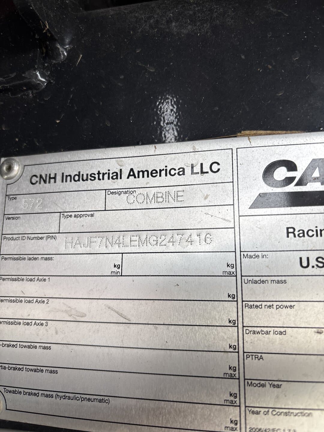 Image of Case IH 7250 Image 1