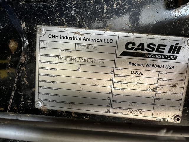 Image of Case IH 8250 equipment image 4