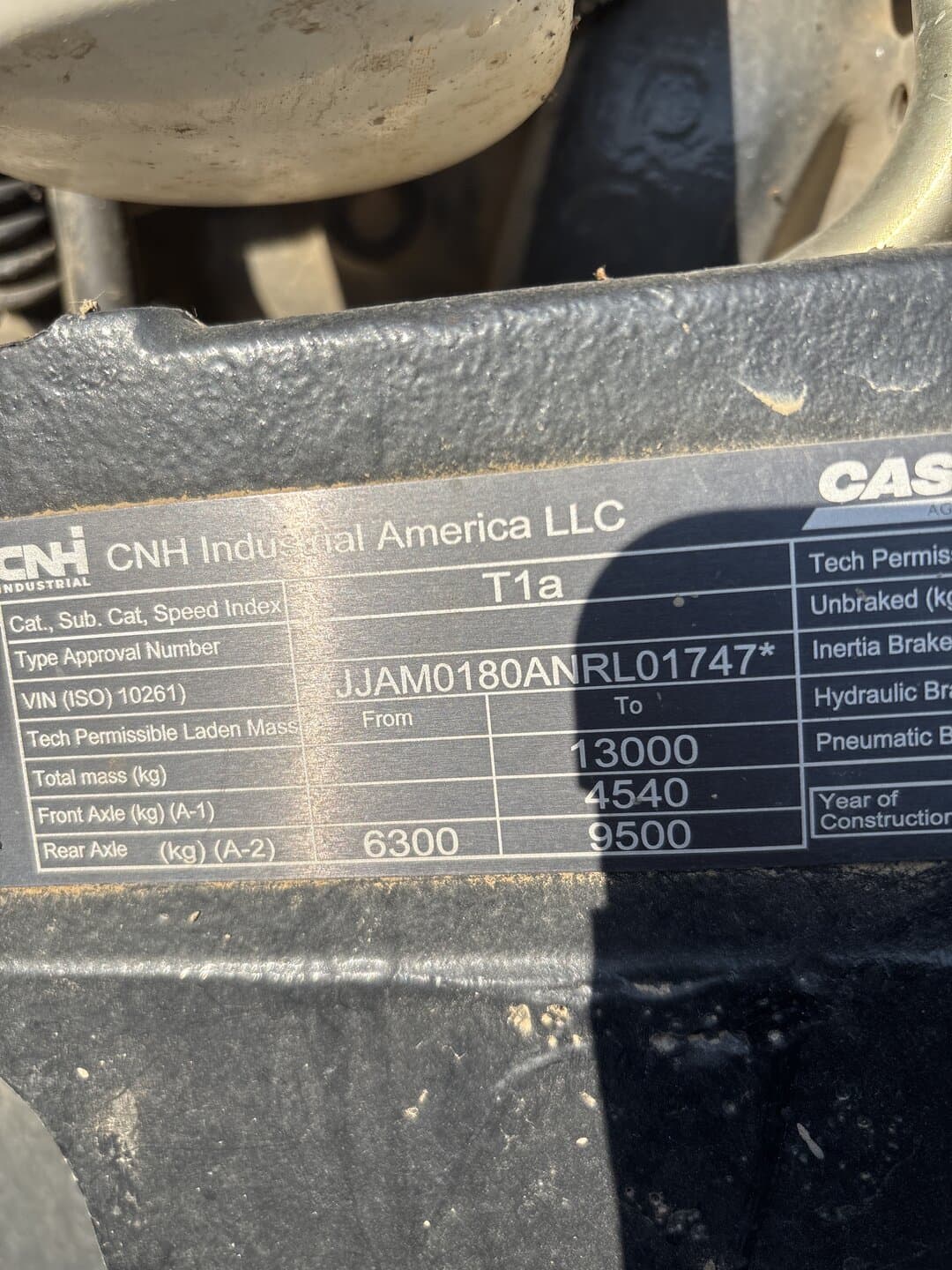 Image of Case IH Magnum 180 Image 1
