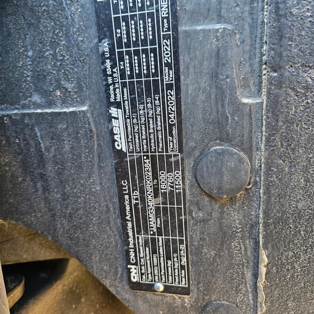 Image of Case IH Magnum 340 equipment image 1