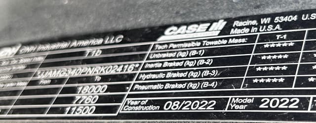 Image of Case IH Magnum 340 equipment image 1