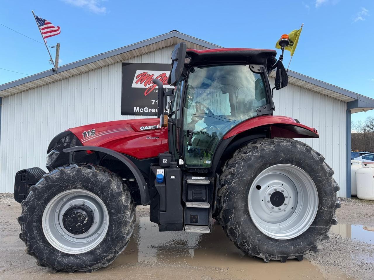 2022 Case IH Maxxum 115 Equipment Image0