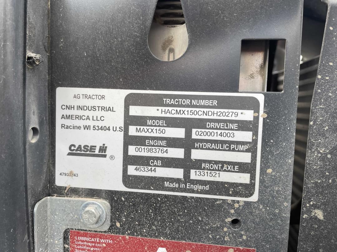 Image of Case IH Maxxum 150 Image 1
