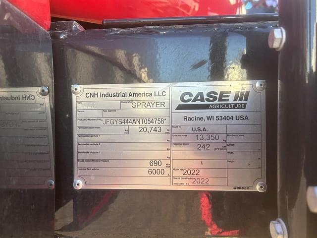 Image of Case IH Patriot 4440 equipment image 1