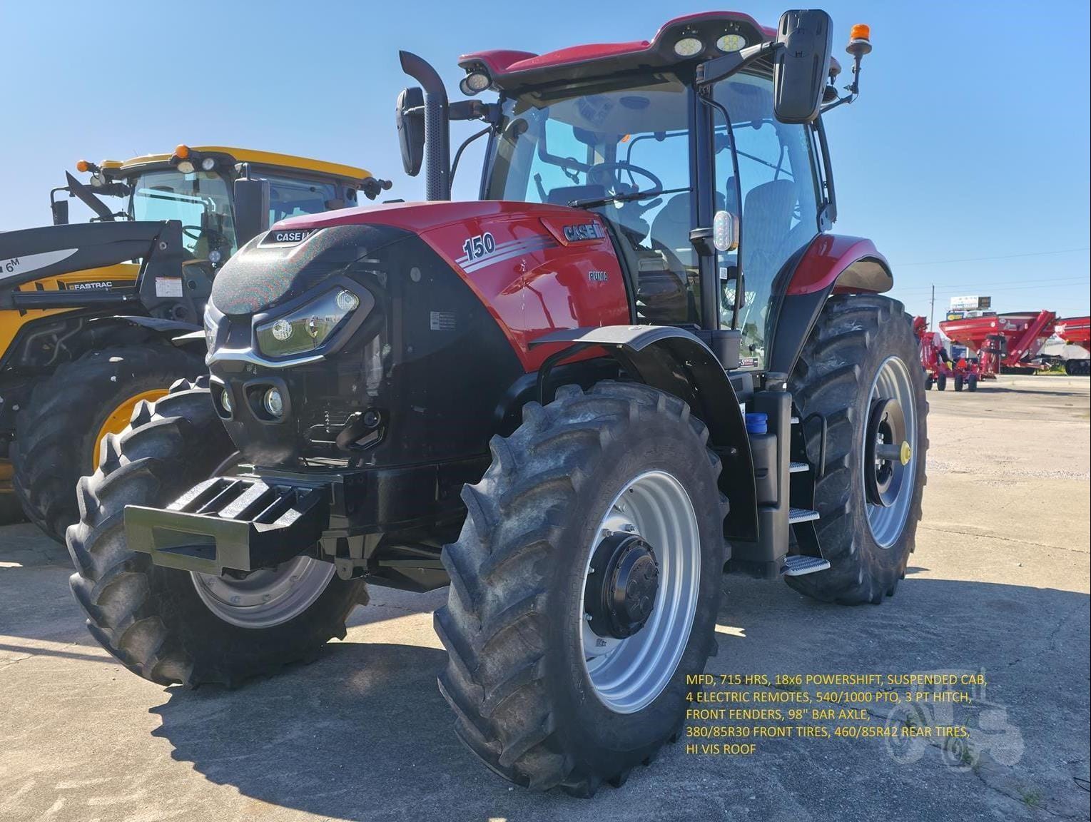 2022 Case IH Puma 150 Equipment Image0